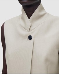 COS - Longline Wool Waistcoat