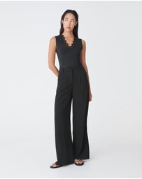 Forcast - Greer Lace Trim Cami