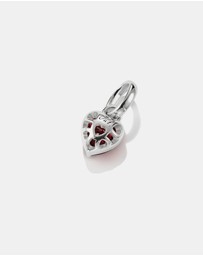 THOMAS SABO - THOMAS SABO Connect Charm Heart Birthstone July