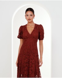 Pilgrim - Everett Puff Sleeve Maxi