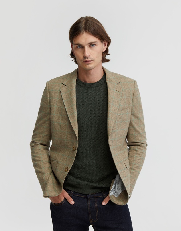 Oxford - Blake Wool Rich Check Blazer