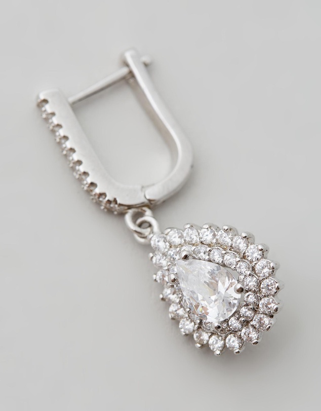 Moira Hughes - The White Label - Aurora Diamond Drop Earrings
