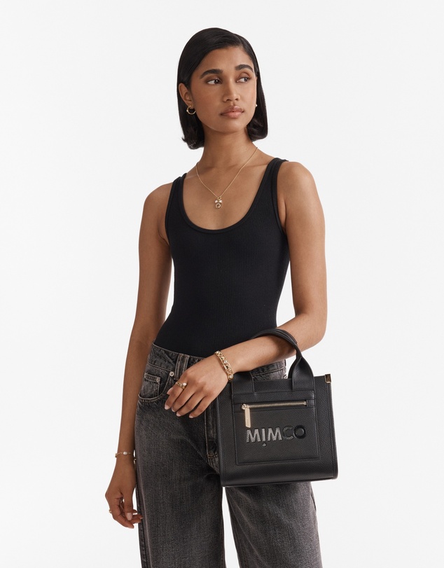 MIMCO - Patch Leather Mini Tote Bag
