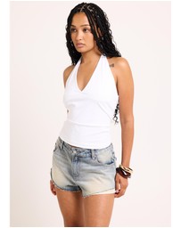 General Pants Co. Basics - Plunge Halter Top