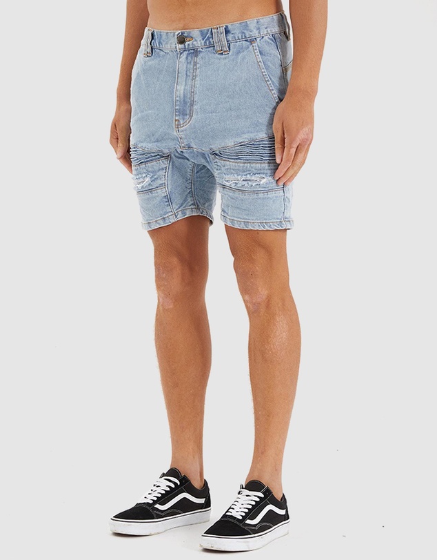Nena & Pasadena - Viper Denim Shorts