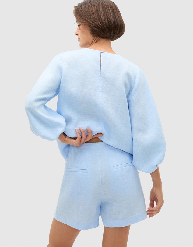 Seed Heritage - Core Linen High Rise Short
