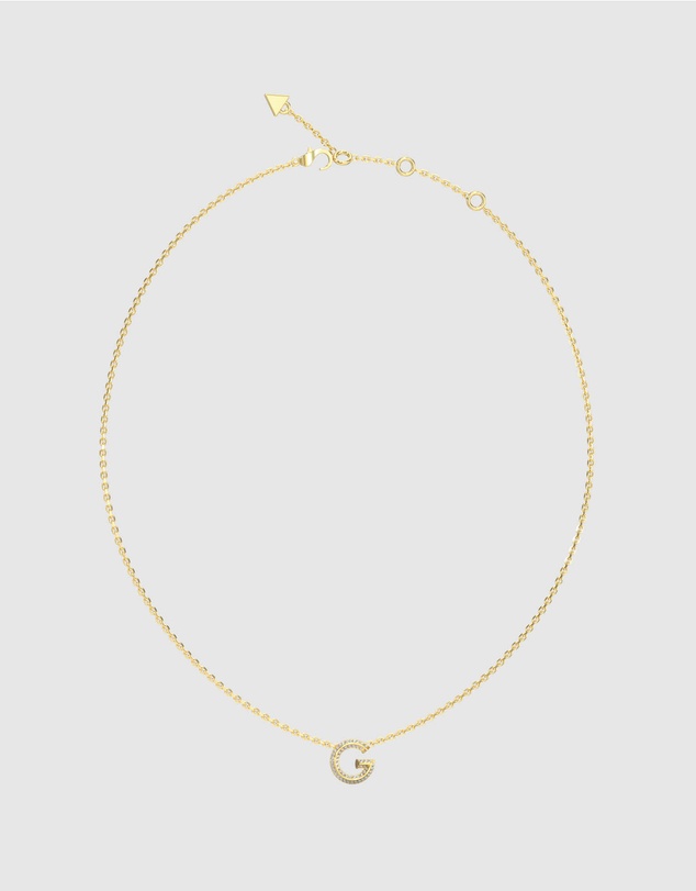 GUESS - Gold-Tone G Crystal Necklace