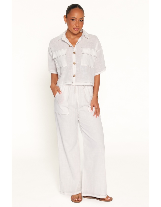 Petal & Pup - Jill Pant Set - White
