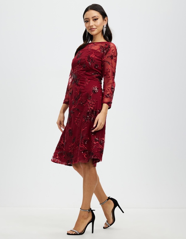 Pink Ruby - Sorrento Aline Dress