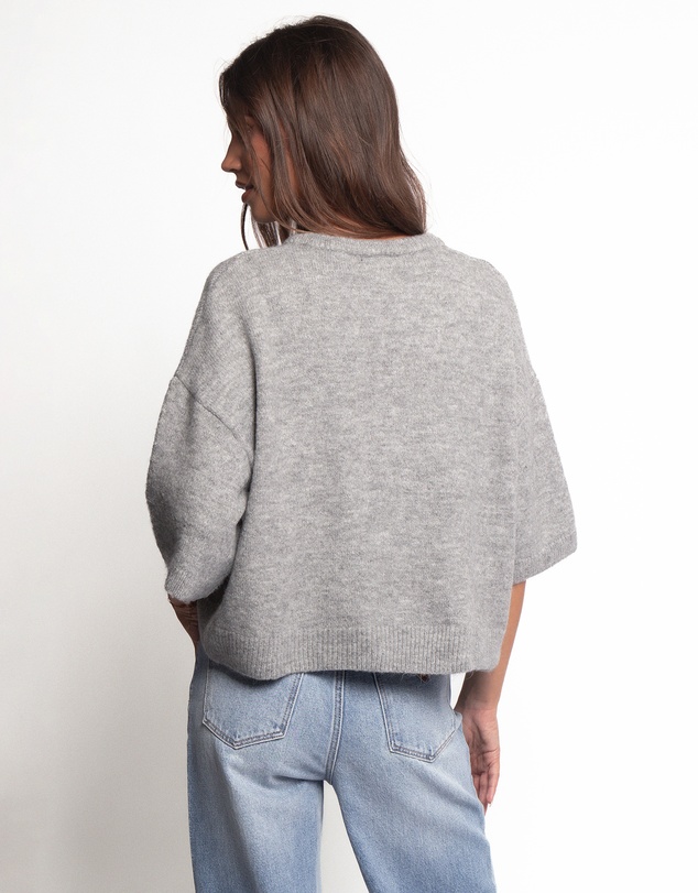 Petal & Pup - Lilith Knit Top - Grey
