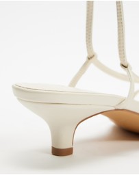 Dazie - Mikayla Strappy Kitten Heels