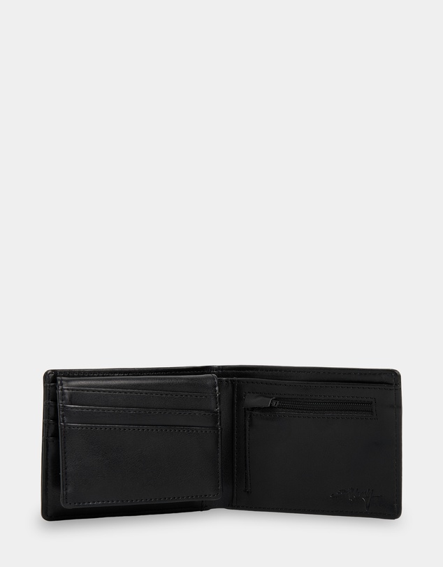 Billabong - Mens Script Bi Fold Wallet