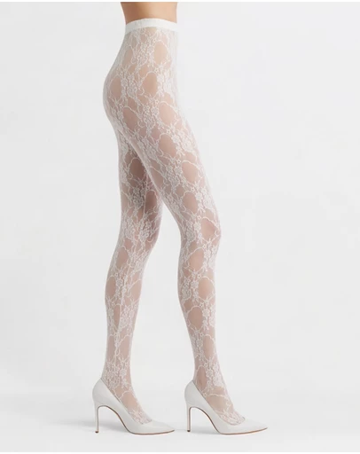 High Heel Jungle - Femme Lace Premium Tights