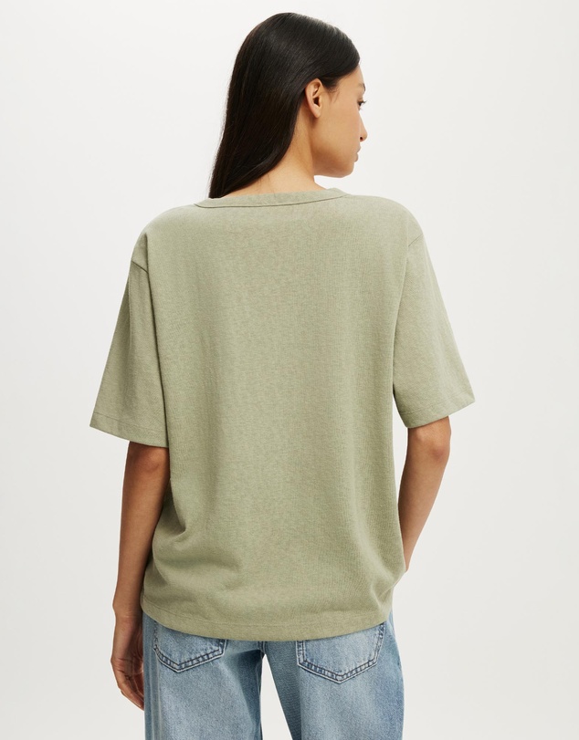 Cotton On - The Slub V Neck Tee