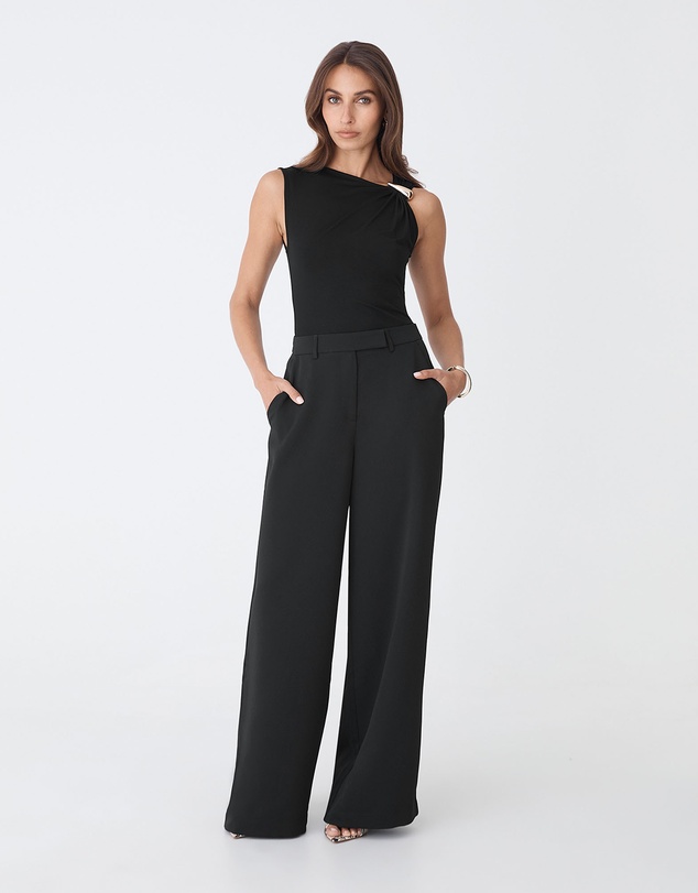 Forcast - Kirsty Bamboo Ruched Top
