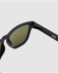 Hawkers Co - HAWKERS - Carbon Black Emerald ONE KIDS Sunglasses for Men and Women UV400