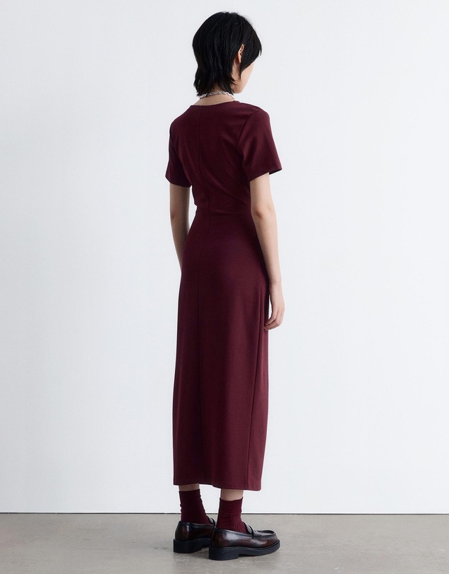 & Other Stories - Draped SS Midi Dress