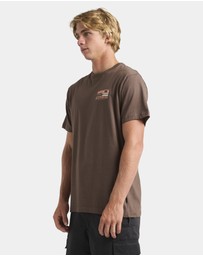 Quiksilver - Mens Stacked Horizon T-Shirt