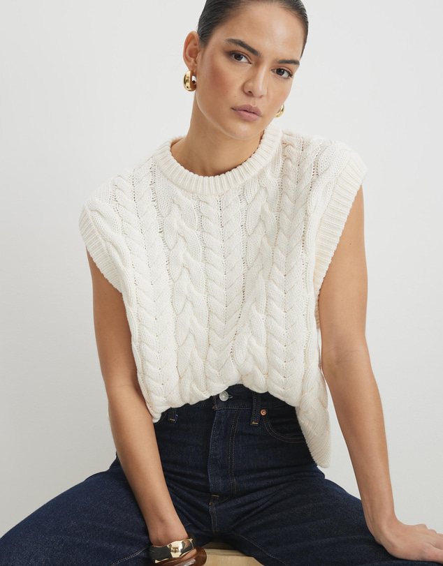 AERE - Rowan Organic Cotton Vest