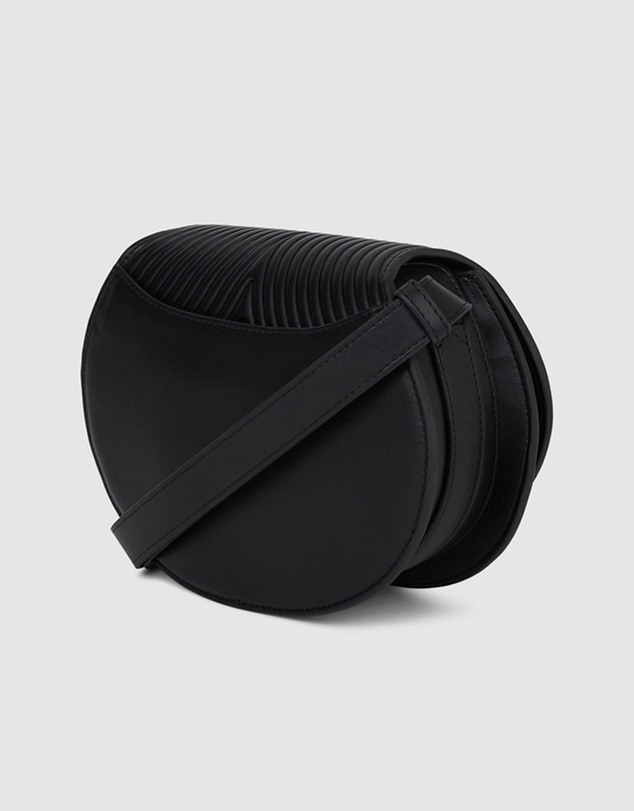 Karl Lagerfeld - K/Wellen Saddle Crossbody Bag