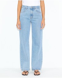 Dazie - Madrid High Rise Wide Leg Jeans