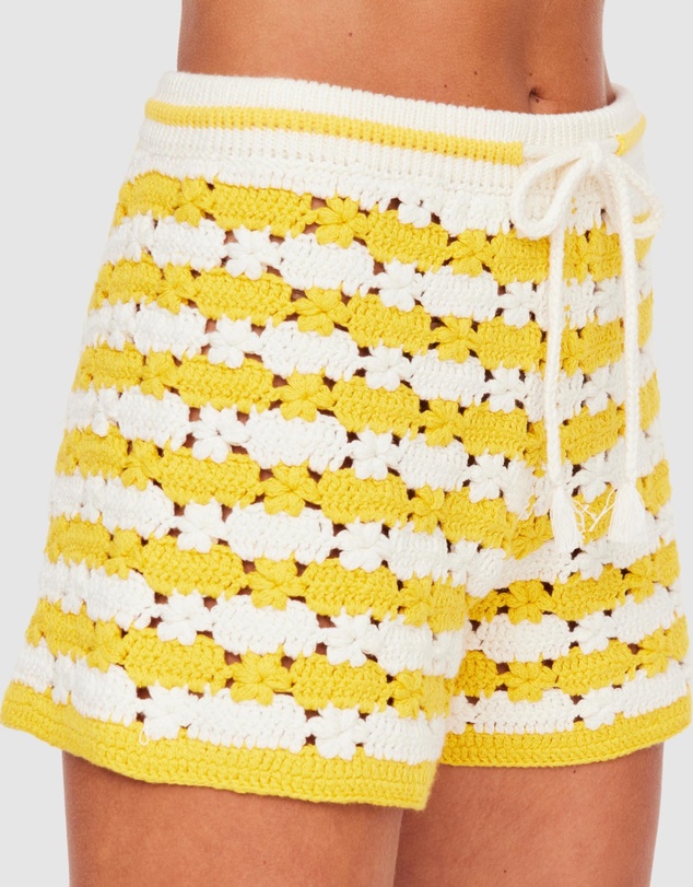 The Upside - Goldie Malik Crochet Shorts