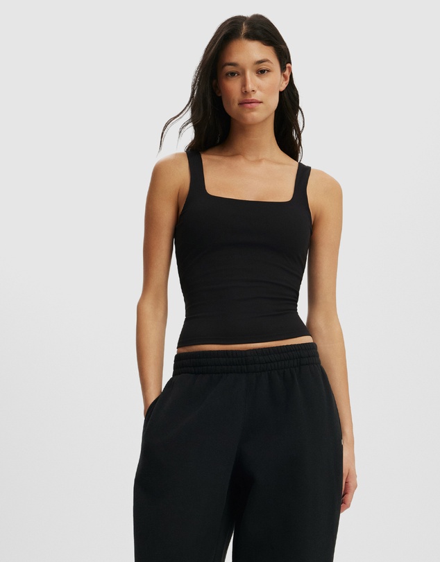 Cotton On Body Active - Ultra Soft Square Neck Tank