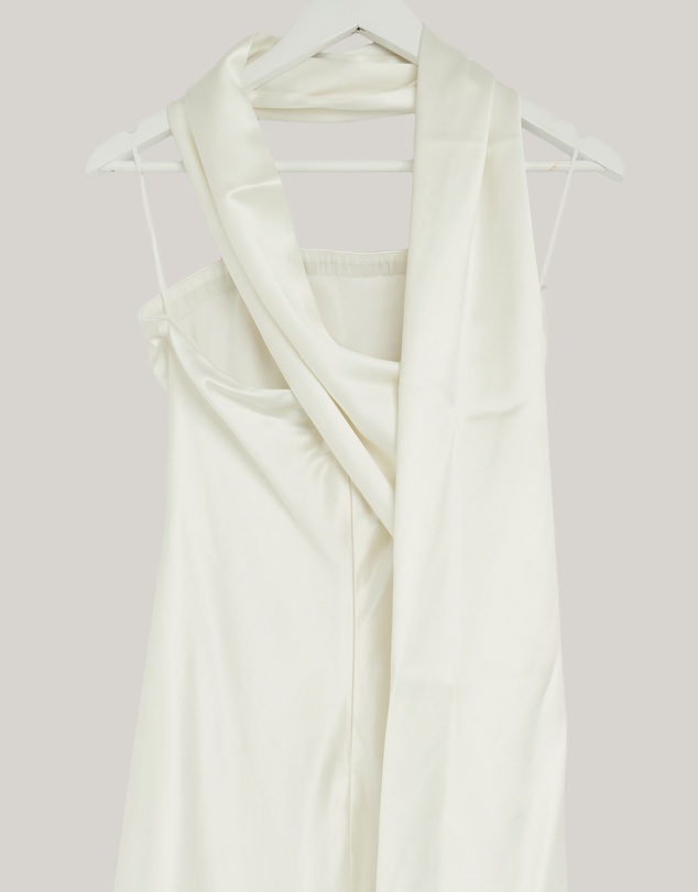 Revibe - Repaired MISHA Lilia Sash Neck Maxi Dress - AU 10