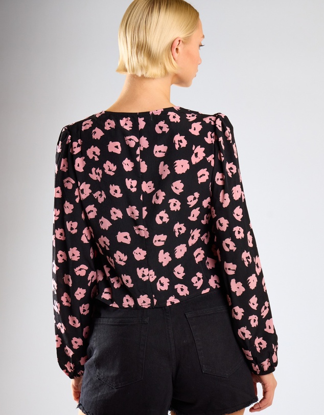 Glamorous - V-neck long sleeves top