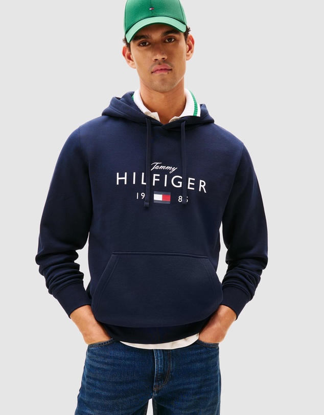 Tommy Hilfiger - Logo Graphic Flex Fleece Hoody