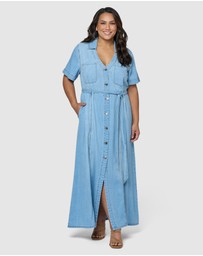 Indigo Tonic - Naomi Chambray Maxi Dress