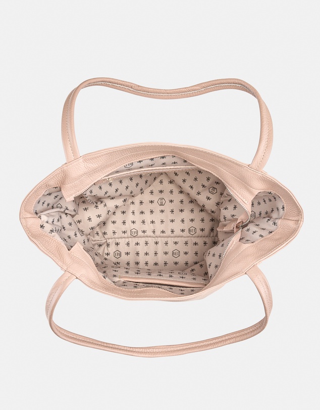 BEE - Kirkby Nude Leather Tote