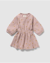 Wilson & Frenchy - Mini Mando Organic Waffle Dress - Babies