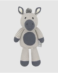 Living Textiles - Knitted Toy - Zac the Zebra
