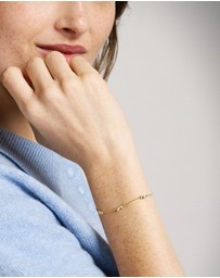 Fossil - Ellis Toi Et Moi Gold-Tone Bracelet