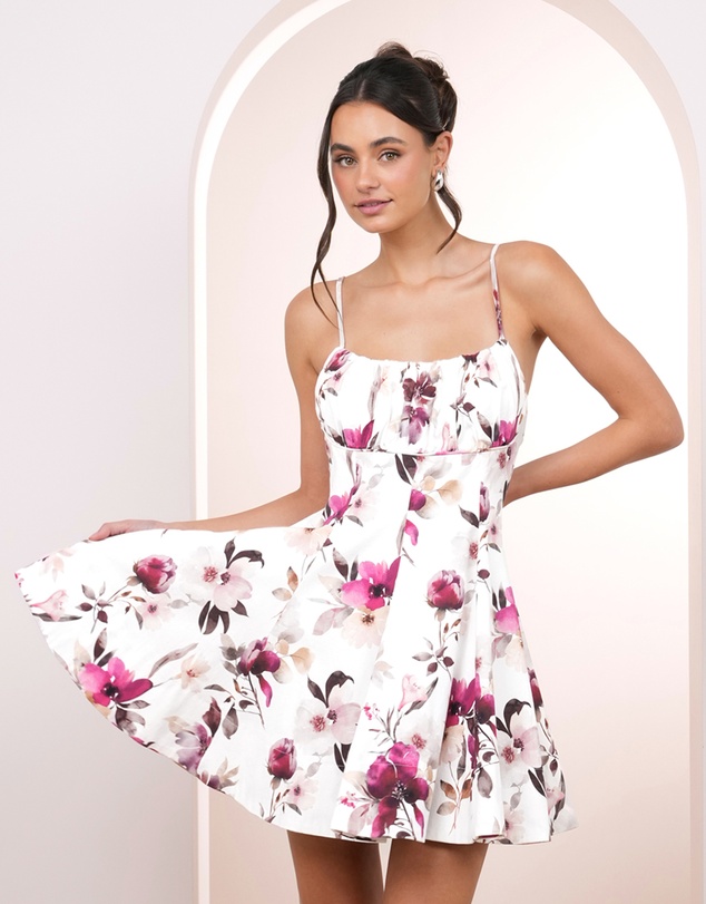 Pilgrim - Kylo Flared Mini Dress