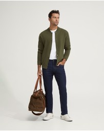 Oxford - Miles Knitted Bomber Jacket