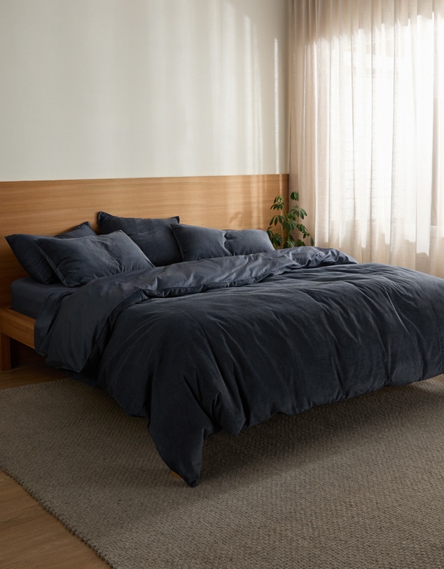 Sheet Society - Darcy Corduroy Quilt Cover Set