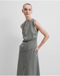Country Road - Gingham Midi Dress