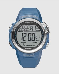 Maxum - EXPLORER Teal Blue Digital Watch