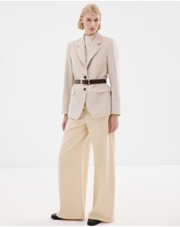 M.N.G - Wide Leg Mid-Rise Jeans