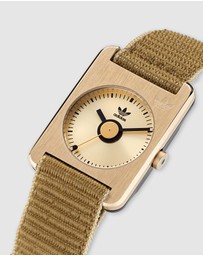 adidas Originals - Retro Pop One Gold-Tone Watch