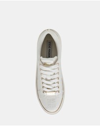 Steve Madden - On-Stage2.0 White Gold Sneakers