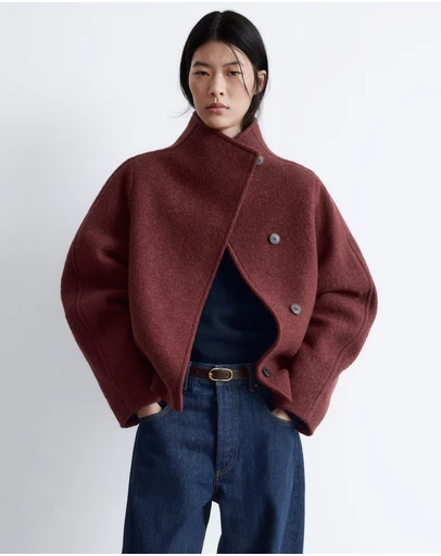 & Other Stories - Asymmetric Wool Jacket