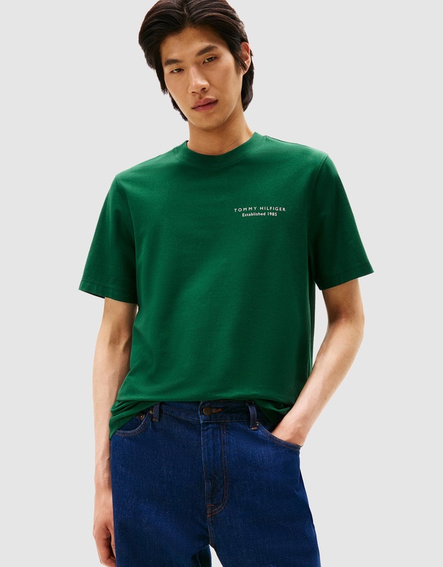 Tommy Hilfiger - Back Print Jersey T-Shirt