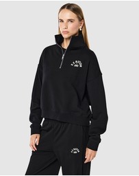 P.E Nation - Established Oversized Quarter Zip Sweat