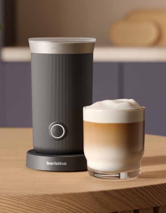 Philips - Baristina Milk Frother Silhouette Black