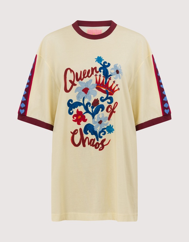 The Somewhere Co - Queen of Chaos Oversized Tee