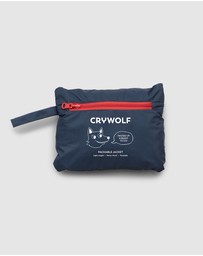Crywolf - PACKABLE JACKET Ash Colourblock