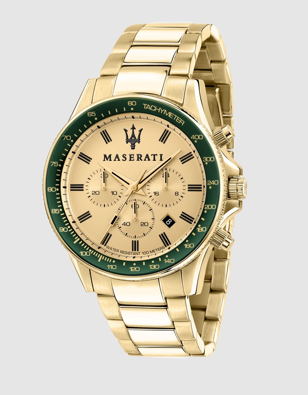 Maserati - Maserati Sfida Gold Watch